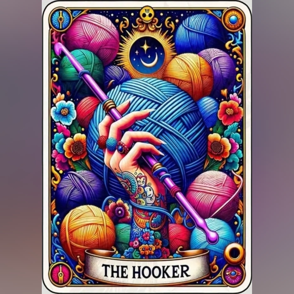 The Hooker DIY 5D Full Round Drill Diamond Painting